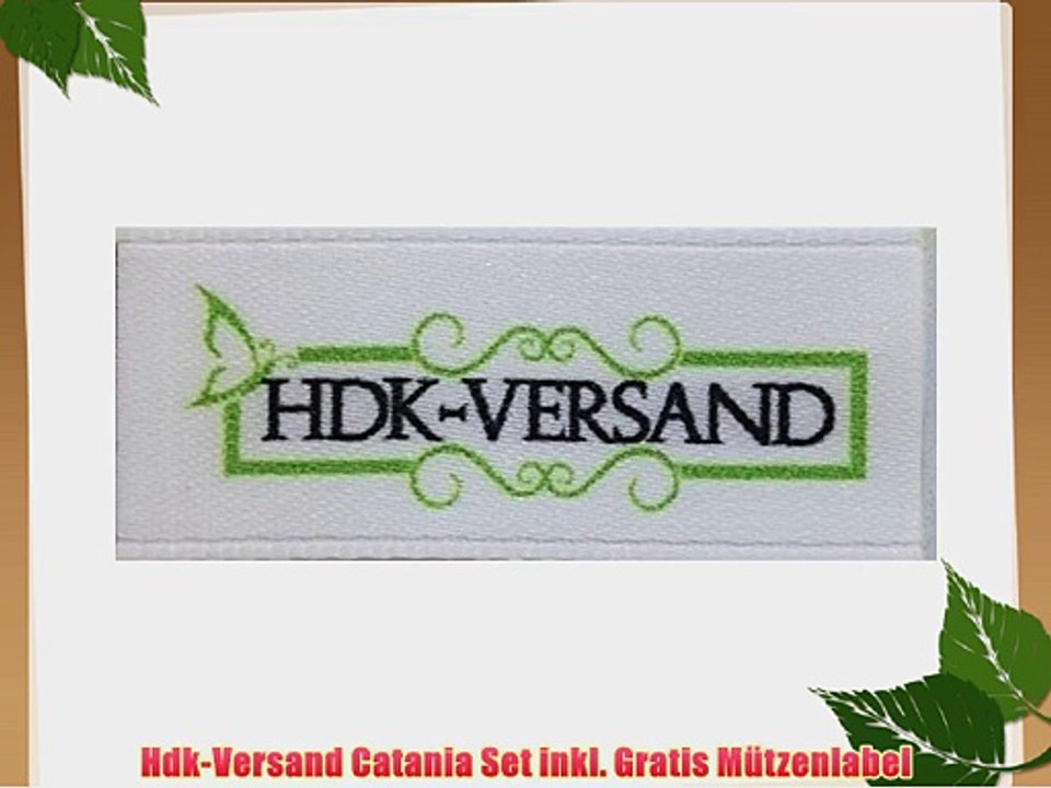 Hdk-Versand 10x50 Gramm Catania H?kelgarn SET Bunt Mix Mischung inkl. 1 Gratis M?tzenlabel