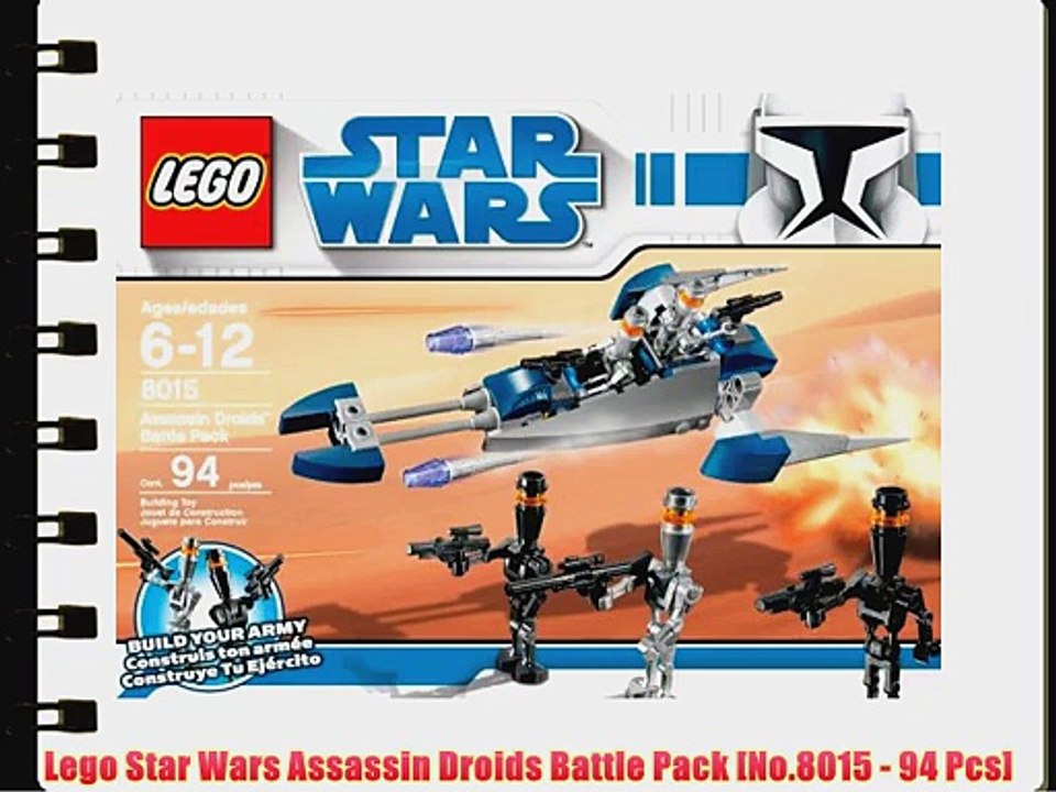Lego Star Wars Assassin Droids Battle Pack [No.8015 - 94 Pcs]