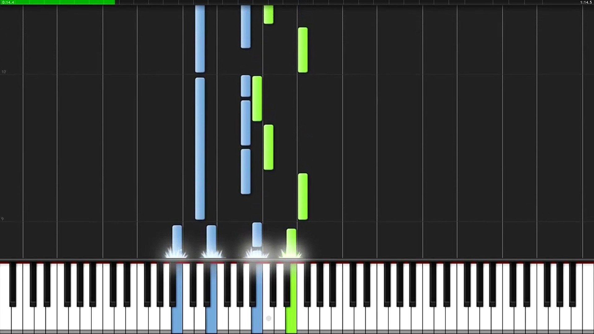Song of Healing - The Legend of Zelda: Majora's Mask [Piano Tutorial]  (Synthesia) - video Dailymotion