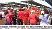 Rubber bullets fly at Cosatu march