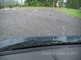 Mocksville NC Severe Thunderstorm with Golf Ball Hail 5/23/2011