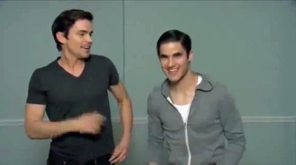 Darren Criss & Matt Bomer - Cooper Anderson Deputy Roscoe Audition