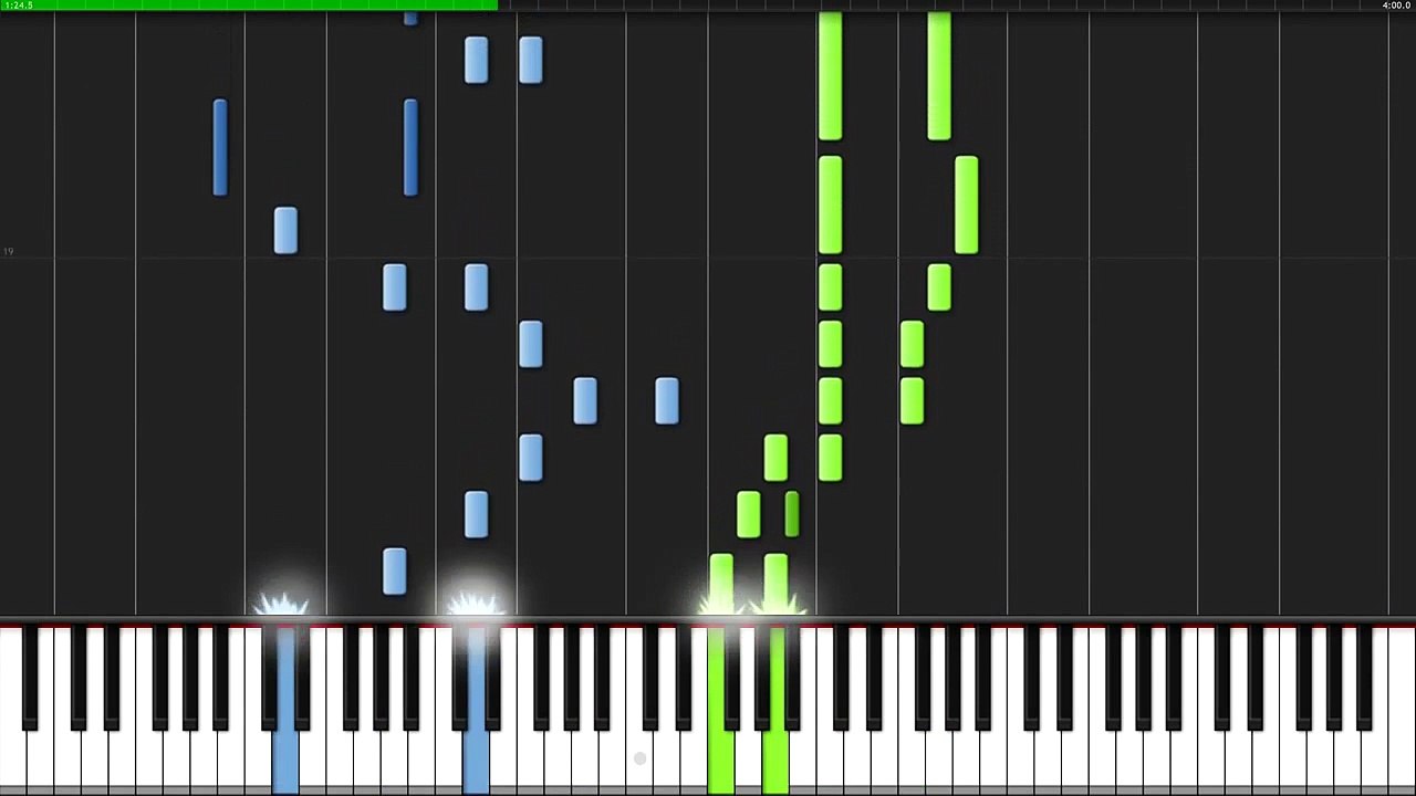 Just the Way You Are - Bruno Mars [Piano Tutorial] (Synthesia)
