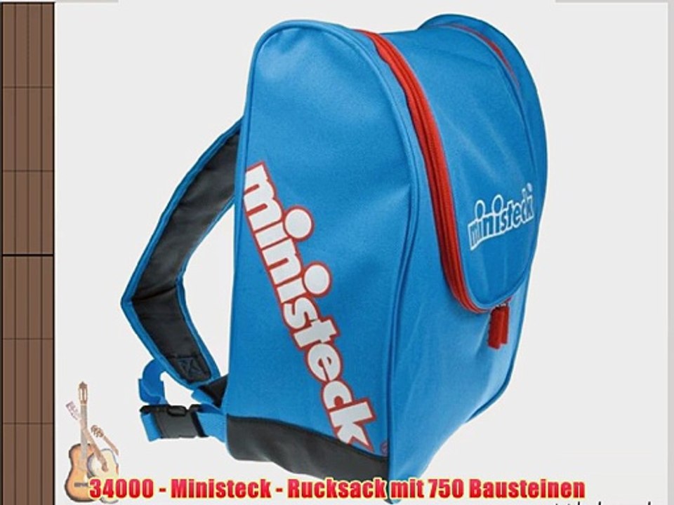 34000 - Ministeck - Rucksack mit 750 Bausteinen