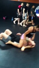 CAT 'Alpha' Zingano - The CAT gets Chad, in the Tigers den! Cat Alpha Zingano @ Tiger Muay Thai.