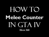 Melee Countering guide Grand Theft Auto IV (Xbox 360)
