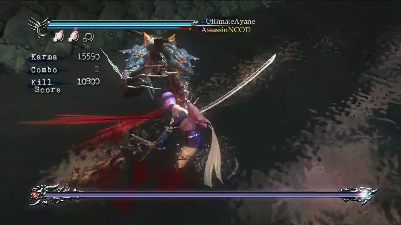 Ninja Gaiden Sigma 2 UltimateAyane VS Fiend Genshin