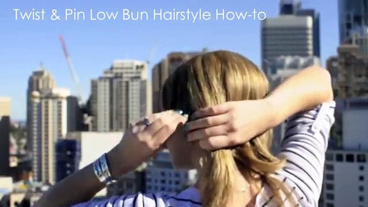 Hair Romance TV Episode 3 - Low Twist & Pin bun hairstyle how-to