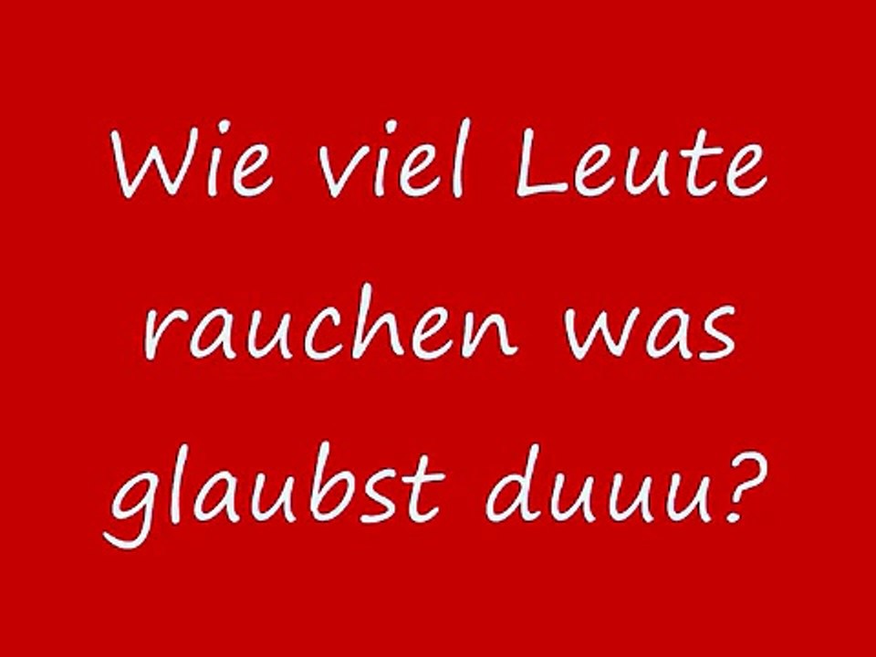 Benjie - Ich rauch mein Ganja den ganzen Tag - Ganja smoker - Lyrics