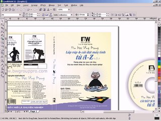Cách thiết kế quảng cáo chuyên nghiệp CorelDraw X3. Ep 2.3