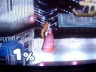 Peach Dressless in SSBM