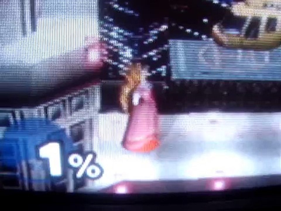 Peach Dressless in SSBM
