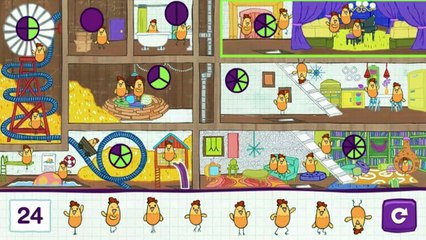 ♡ Peg + Cat - Chicken Coop Funny Educational Video Game For Kids English