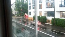 Unwetter in Bonn 20.06.2013 (Gewitter mit Starkregen) - Aufnahmen aus Bad Godesberg und Mehlem