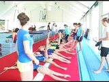 European Union of Gymnastics Camp - Tirrena - July 2010 | Warm up Part 2