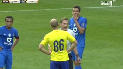 ماقدمه ادريان في المباراه ( النصر و الهلال ) كاس السوبر