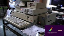 Commodore Amiga 1000 with three ram expansions - 21-05-2010