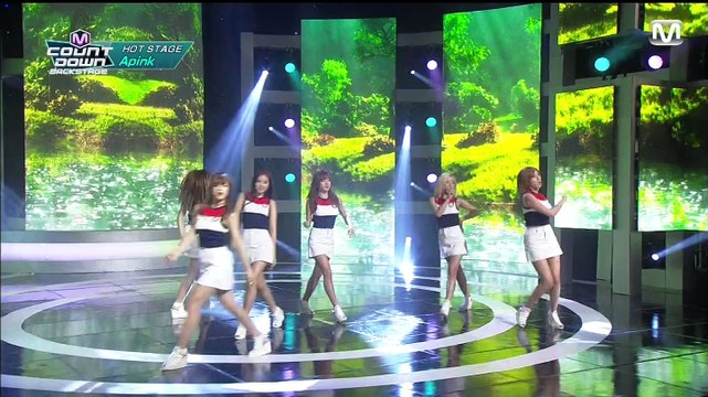 150814 Mnet Jpn MCD Back stage - Apink cut