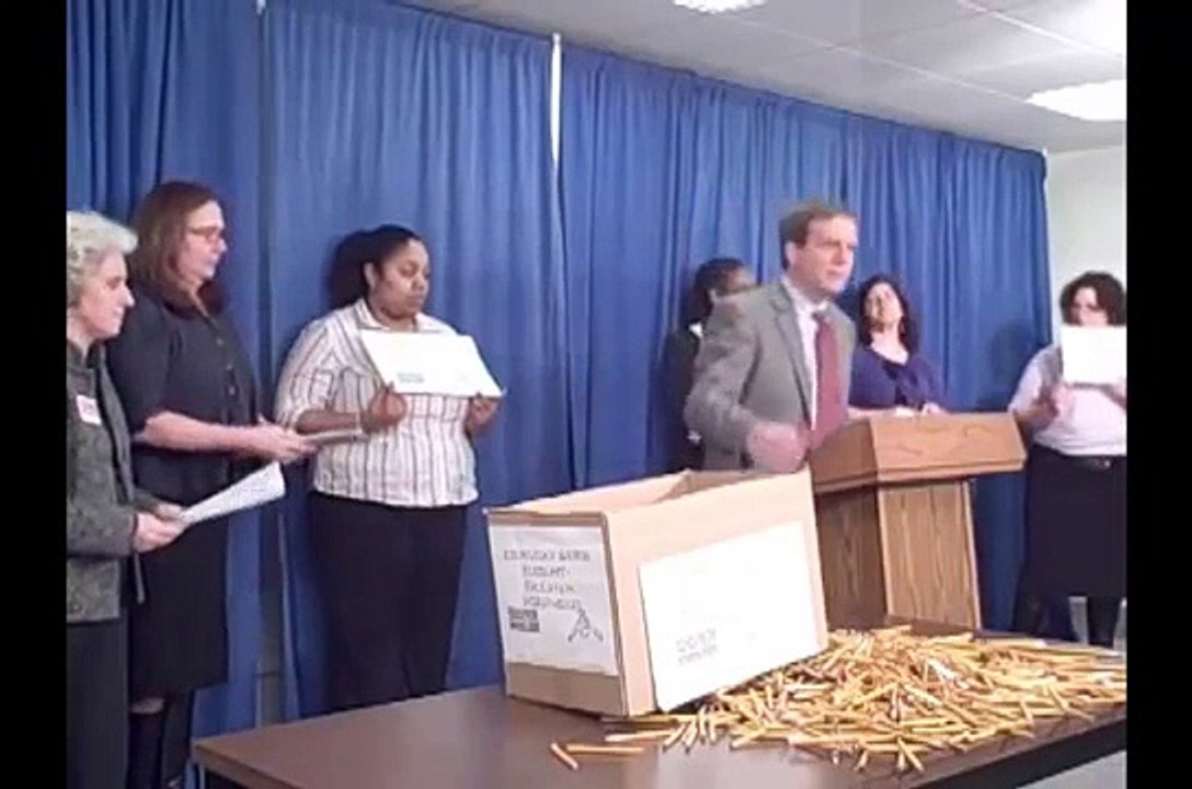 Parents and Advocates Protest Governor's Proposed $1.4 Billion Cuts to Education Funding