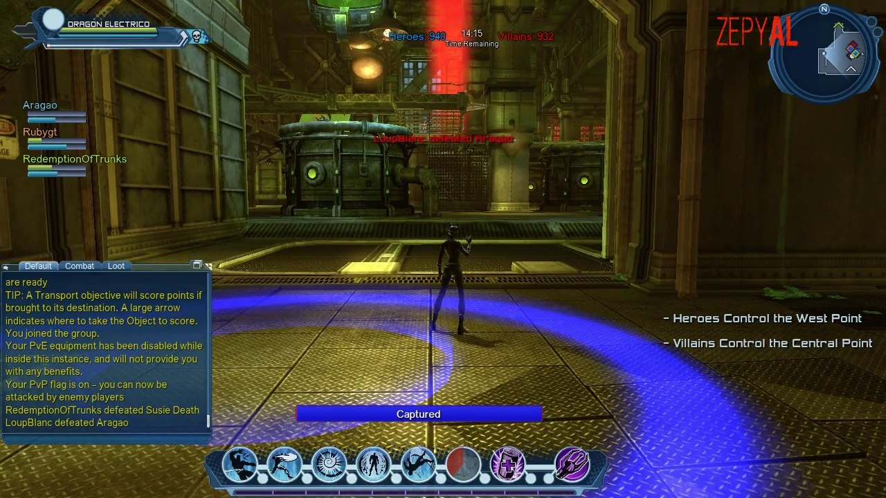 DCGame 2015- leyendas 4vs 4 catwoman-