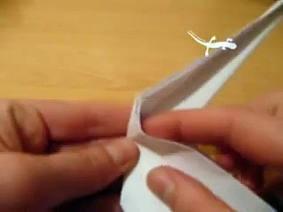 Kaip lankstyti? - Origami gulbė (swan)