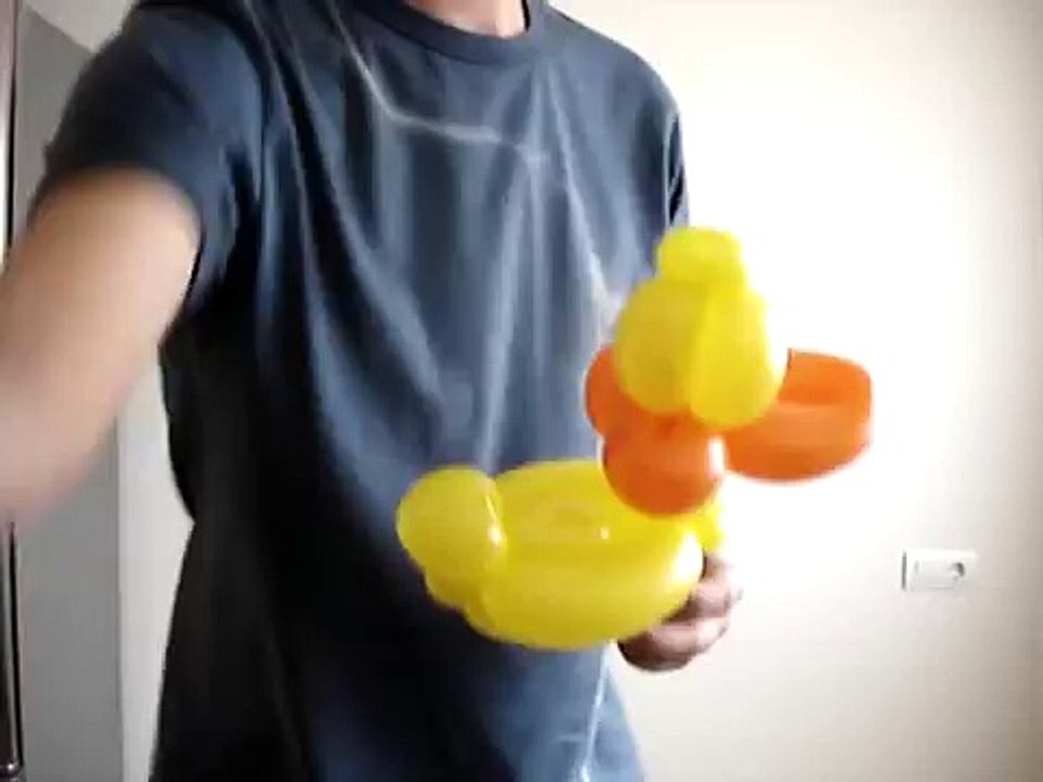 PATO - FIGURA NORMAL - CURSO DE GLOBOFLEXIA GLOBOS BALLOON