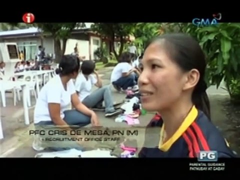 PHL Marines Recruits have their heads shaved—even the women