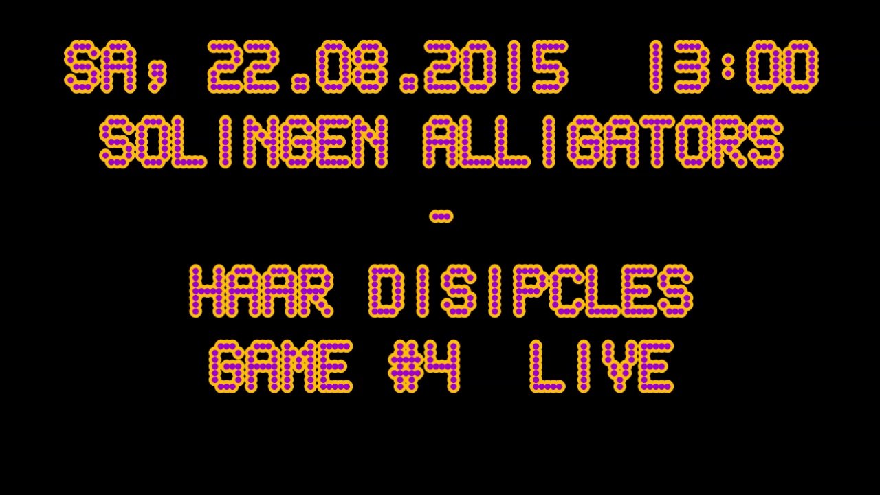 Game Over - 9:4 - Playoff 1/4-Finale Game #4 - Solingen vs Haar