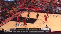Men's Basketball Highlights: OSU vs. Oregon, 1/19/14