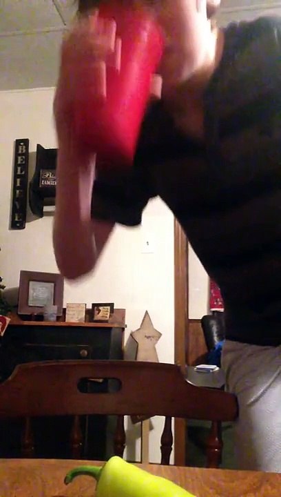 OK videos- grants solo hot pepper challenge! That is one hot pepper!!