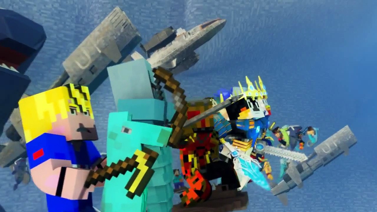 Atlanteans A Minecraft Parody of David Guetta Titanium (Minecraft Song)
