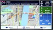 UK & Ireland iGO Primo GPS software with NAVTEQ map operating on Tunez aftermarket Mazda 3 head unit