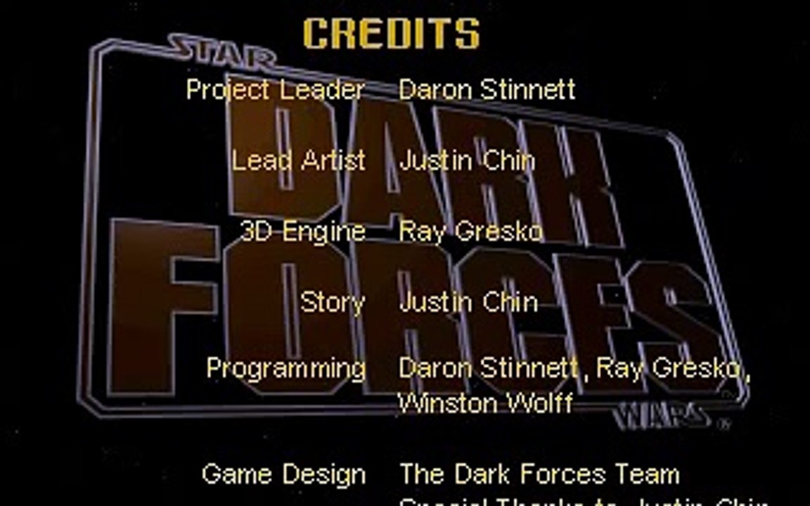 Star Wars: Dark Forces [1995] - Intro and Credits (Gravis UltraSound)