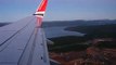 Boeing 737-800 of Norwegian Air Shuttle is landing in Oslo