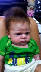 Bébé est fâché