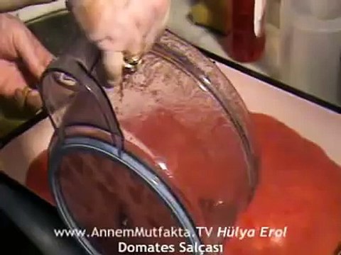 Domates Salçası Nasıl Yapılır?