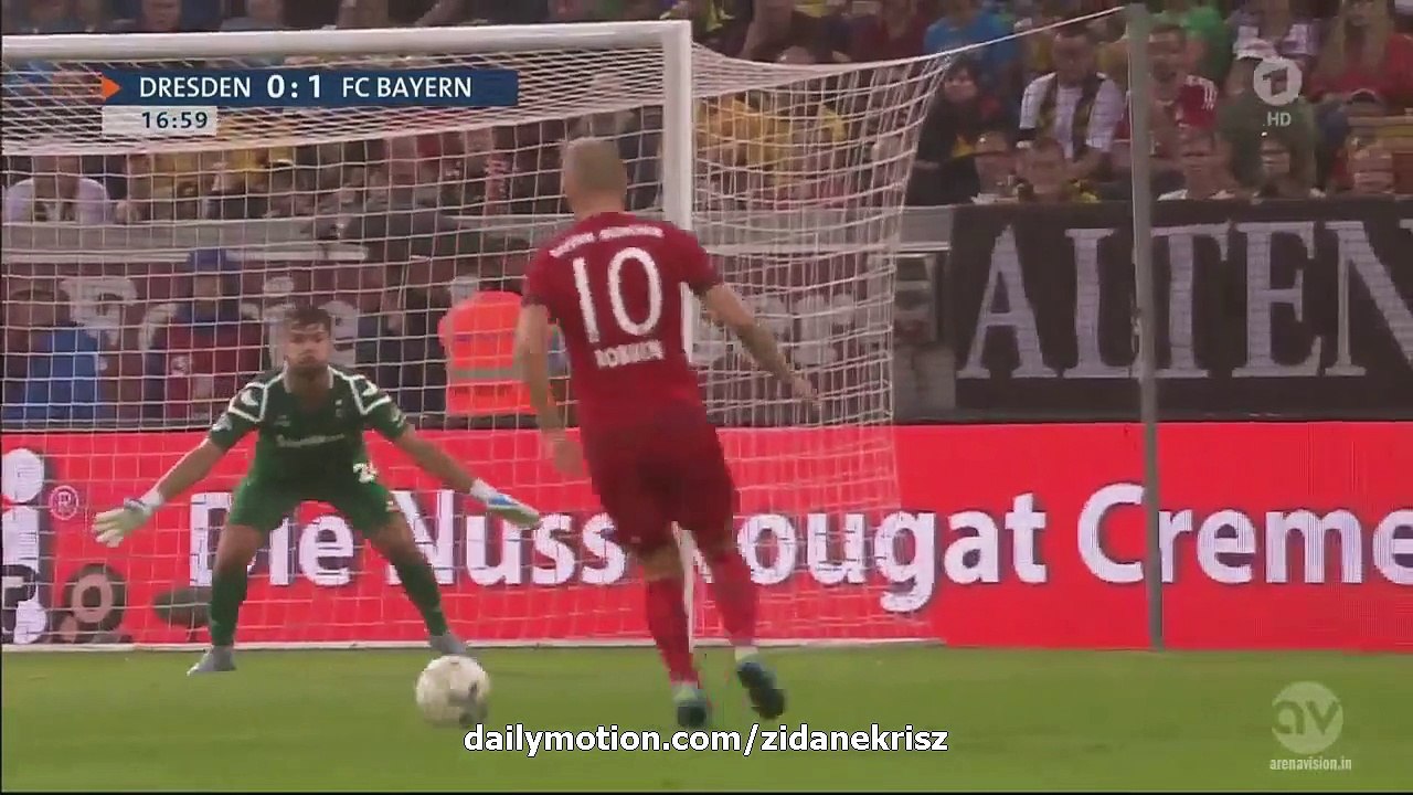 All Goals HD | Dynamo Dresden 1-3 FC Bayern München 17.08.2015 HD