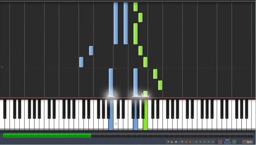 Lyra's Song - Fairy Tail [Piano Tutorial] (Synthesia)