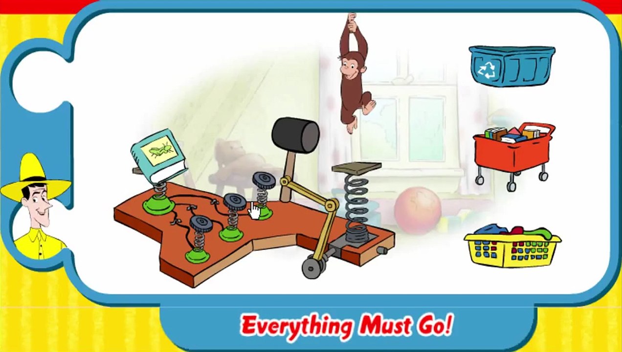 Curious George Everything Must Go Cartoon Animation PBS Kids Game Play Walkthrough