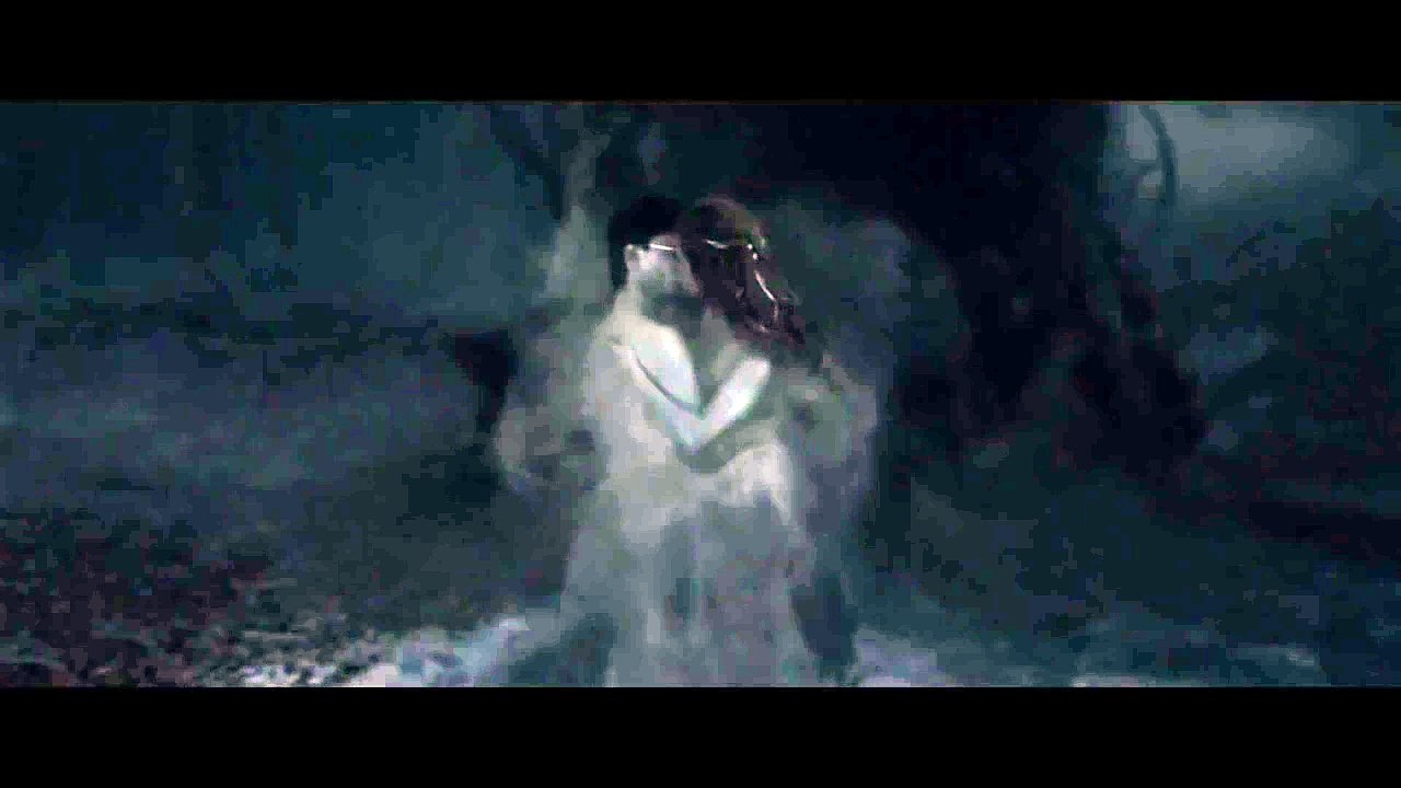 Harry and Hermione kissing in Harry Potter and the Deathly Hallows Part 1(HIGH DEFINITION