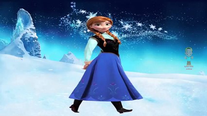 Download Video: Frozen Elsa And Anna Singing Finger Family Children Nursery Rhymes | Frozen Cartoons For Kids