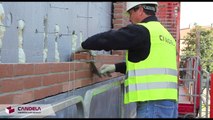 Posa di mattoni faccia a vista: facciate ventilate in muratura