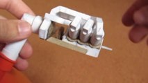 Il construit une maquette de moteur V6 en papier.. Qui fonctionne !!