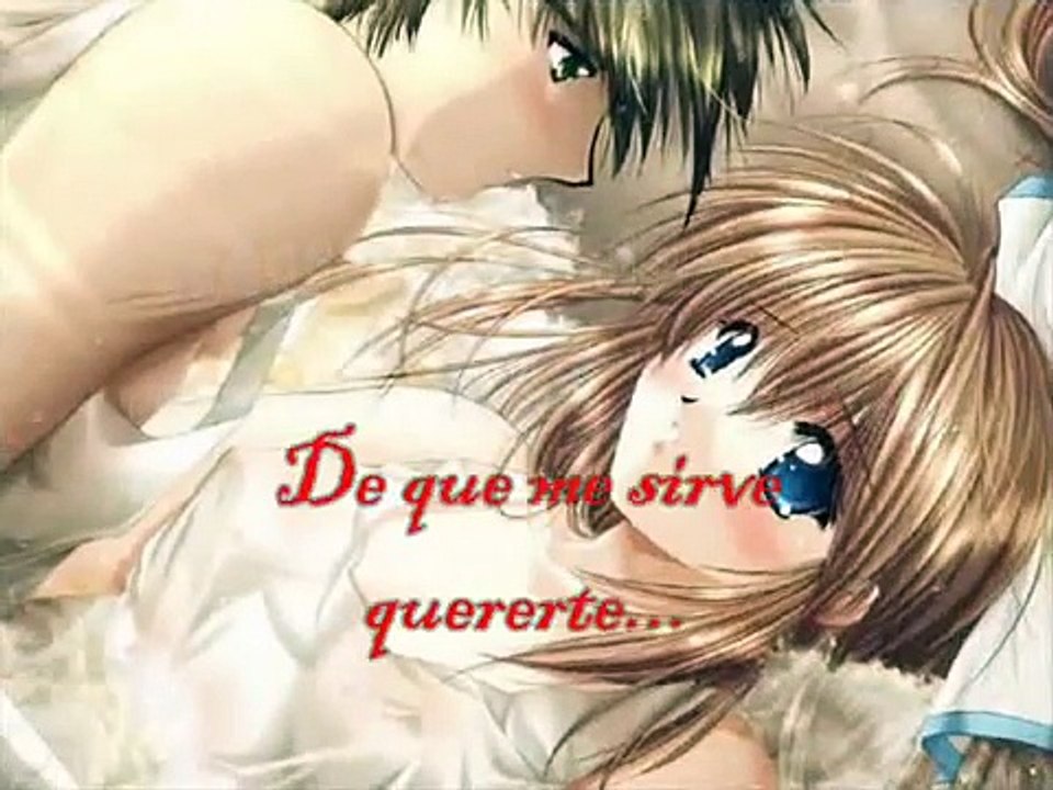 de que me sirve quererte