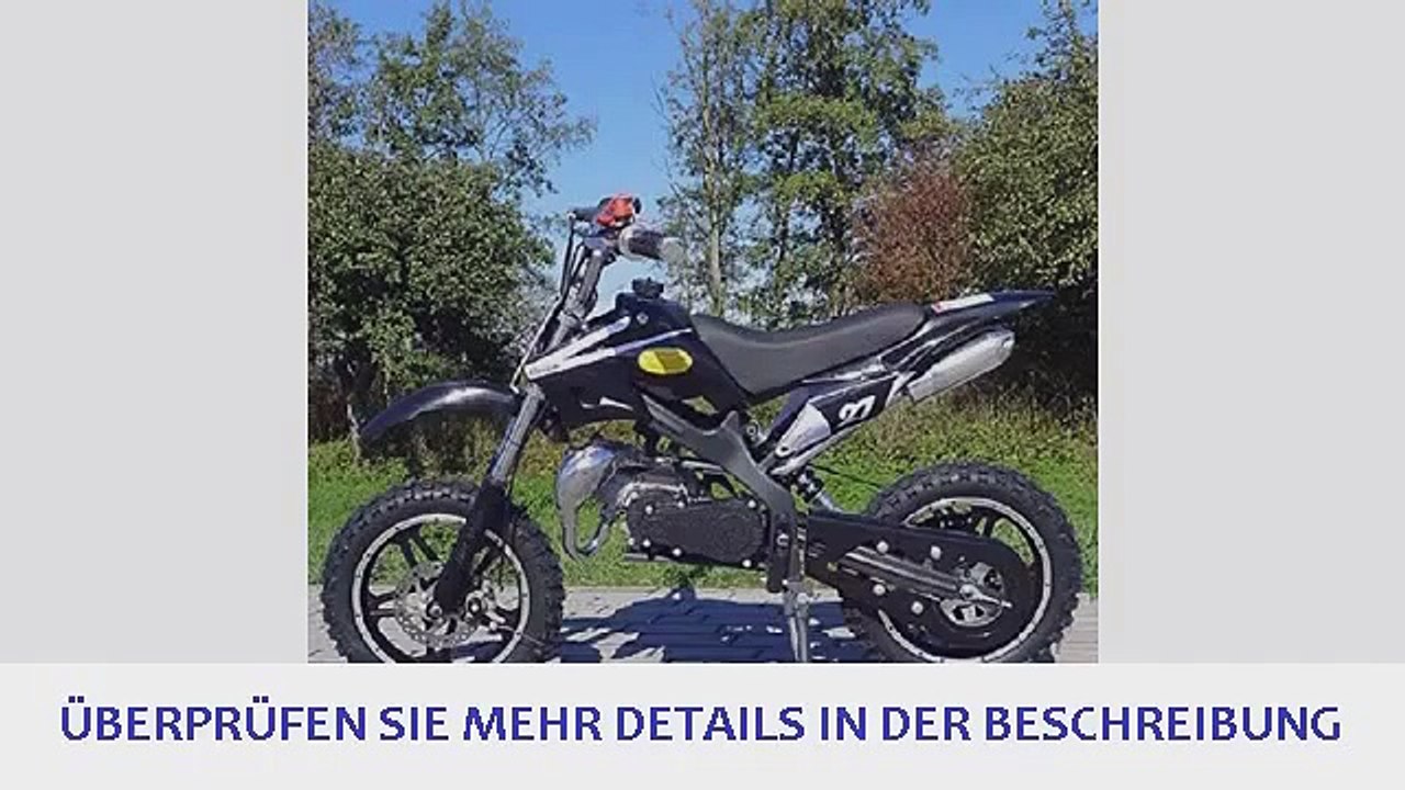 Kinder Mini Crossbike Delta 49 cc 2-takt Dirt Bike Dirtbike Mini Bike Pocket Cross (Top-Liste)