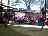 Dance performance by amateur children at Laguna Beach Art Festival - August 16, 2015