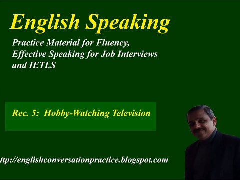 5 English speaking practice, IELTS speaking practice, on hobby