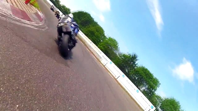 Honda CBR1000 at Padborg Park TrackDay @ GoPro HD Hero2