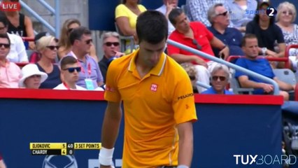 Download Video: Novak Djokovic perturbé par de la marijuana en plein court