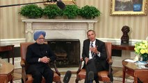 President Obama's Bilateral Meeting with Prime Minister Singh of India
